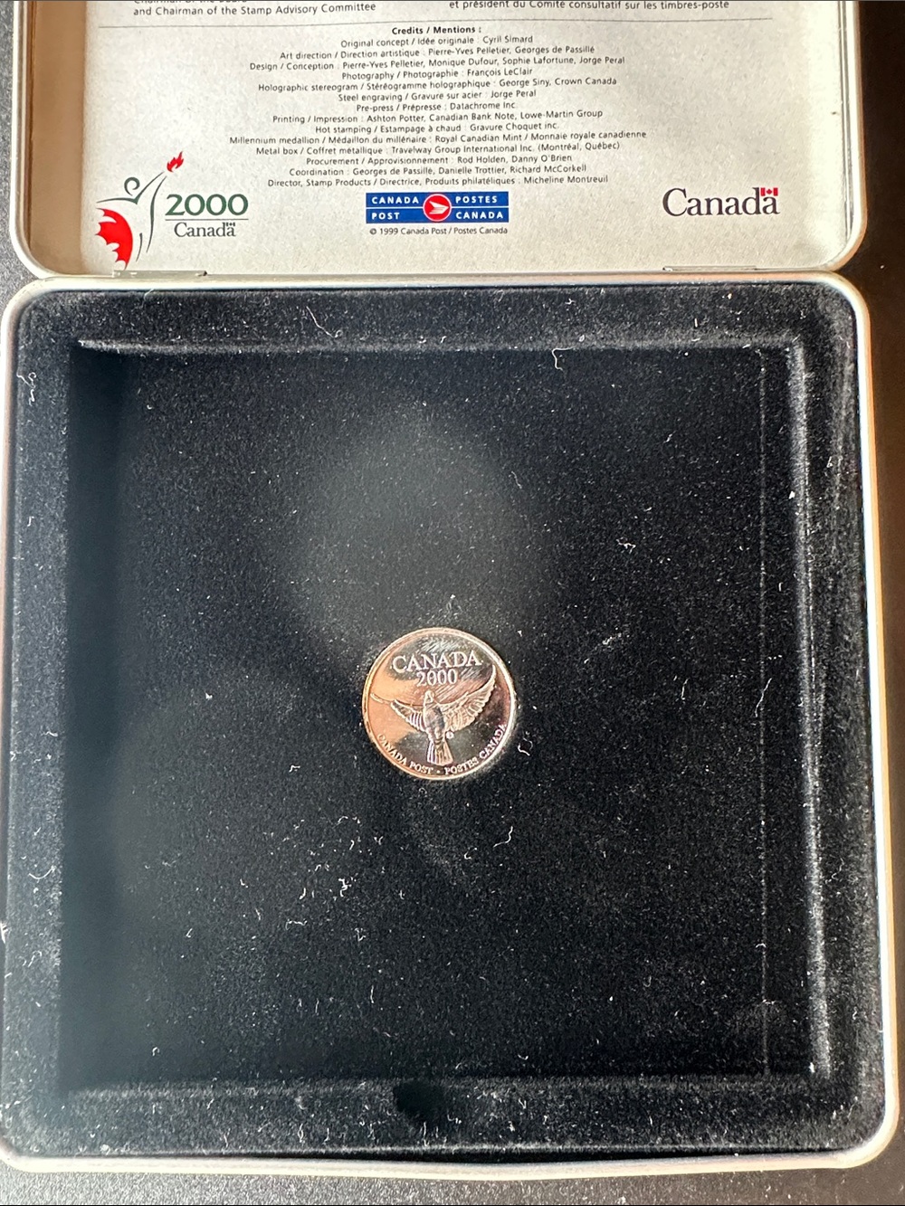 CANADA POST 99-2k OFFICIAL MILLENNIUM KEEPSAKE STAMP & COIN COLLECTION FULL SET!